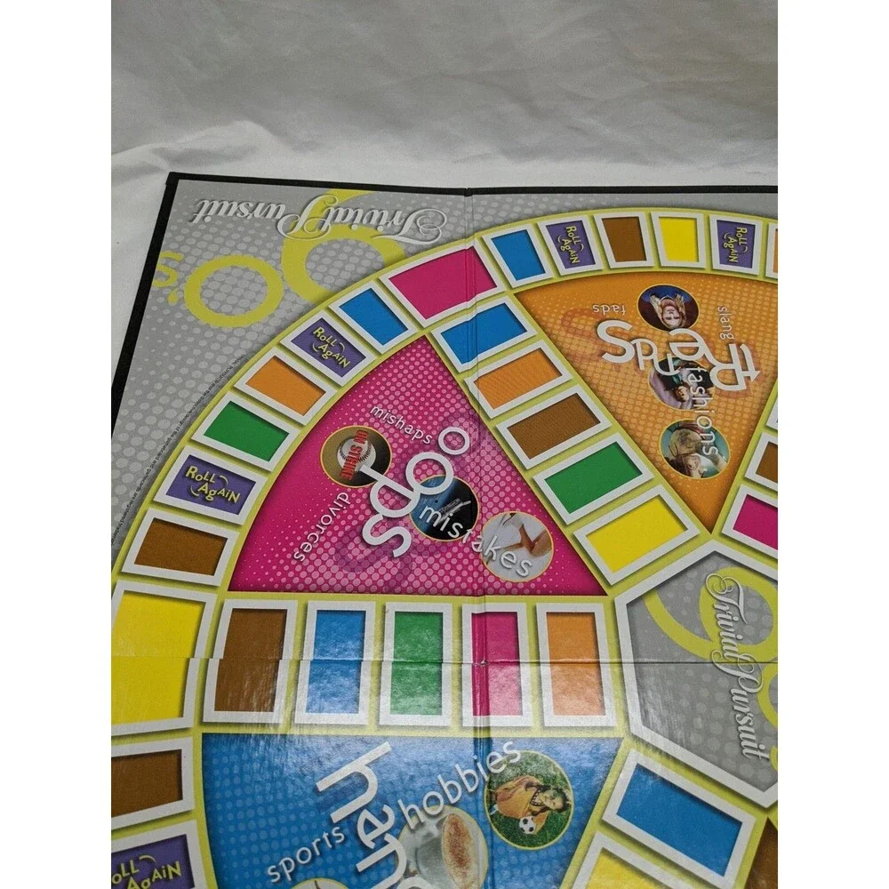 90s Trivial Pursuit Replacement Board